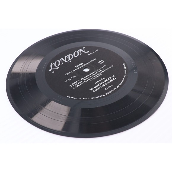 London Library of Shakespeare Recordings Macbeth Hamlet 33 rpm 7" Record DJX-13 - Picture 7 of 16